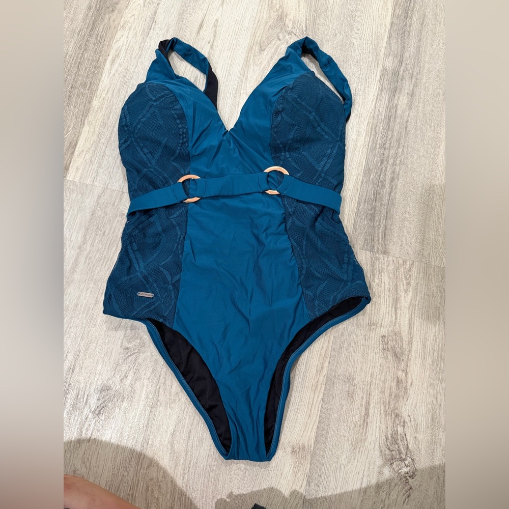 Teal One-Piece Swimsuit